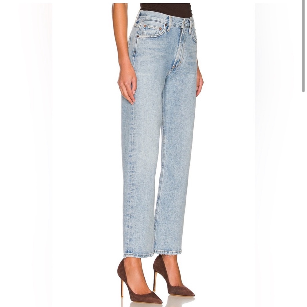 Agolde Mia Jean Mid Rise Straight
